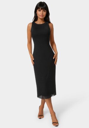 704548_black_1_79099c24-8097-4fc5-9da2-1241944127ac Powermesh Rhinestone Sleeveless Maxi Dress